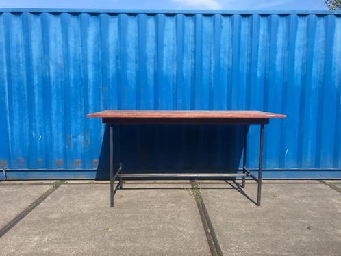 Hoog stalen frame voor Bartafel enz, Huis en Inrichting, Tafelonderdelen, Gebruikt, 50 tot 100 cm, Rechthoekig, Ophalen