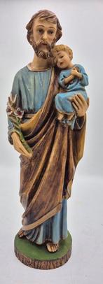 Jozef met Jezus Beeld - 30 cm Italy, Antiek en Kunst, Ophalen of Verzenden