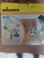 Wagner W 550 Verfspuit -, Doe-het-zelf en Verbouw, Ophalen of Verzenden, Zo goed als nieuw, Verfspuit of Verfpomp