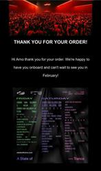 A state of trance Ahoy, Tickets en Kaartjes, Twee personen, Februari