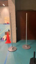 Hoogspringpalen voor in gymzaal 2x, Ophalen, Gebruikt, Overige typen, Groter dan maat 42