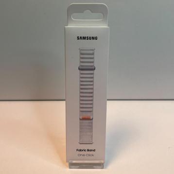 Samsung Galaxy Watch7 Fabric Band (S/M) Wit | Geseald! beschikbaar voor biedingen
