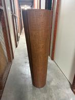 Hoge bloempot met krokodillenprint - 100cm, Overige materialen, Rond, 70 cm of meer, Ophalen