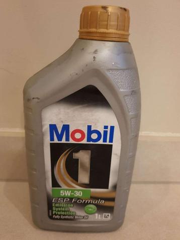 250ml restant Mobil 5W-30 ESP Formula synthetische motorolie beschikbaar voor biedingen