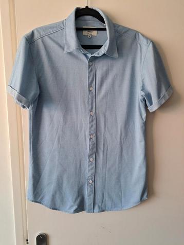 Blouse overhemd korte mouwen lichtblauw  Silver Creek maat M beschikbaar voor biedingen