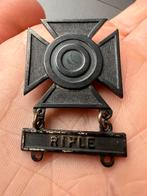 WO2 Amerikaans STERLING Marksman Badge Rifle M1 Garand 1903, Verzenden, Nederland, Embleem of Badge