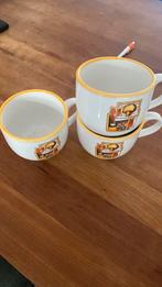 3 leuke soepkommen, Huis en Inrichting, Keuken | Servies, Ophalen, Gebruikt, Kom(men), Overige stijlen