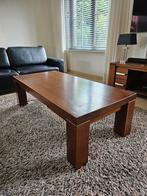 Salontafel 1.50 x 0.70 massief kersenhout, Ophalen, Gebruikt, 50 tot 100 cm, Kersenhout