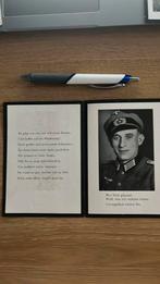 WO2 bidprentje Duitse militair Utrecht, Verzamelen, Militaria | Tweede Wereldoorlog, Ophalen of Verzenden, Duitsland, Foto of Poster