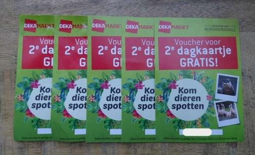 Dierenpark Hoenderdaell 2e kaartje gratis twv. € 19,50, Tickets en Kaartjes, Recreatie | Dierentuinen, Kortingskaart