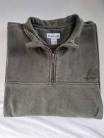 Dikke CARHARTT sweater met korte rits,mos groen XXL, Kleding | Heren, Truien en Vesten, Ophalen of Verzenden, Gedragen, Overige maten