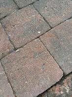 GRATIS Betonstenen voor tuin of oprit (ong. 100m2), Ophalen, Gebruikt, Beton, Terrastegels