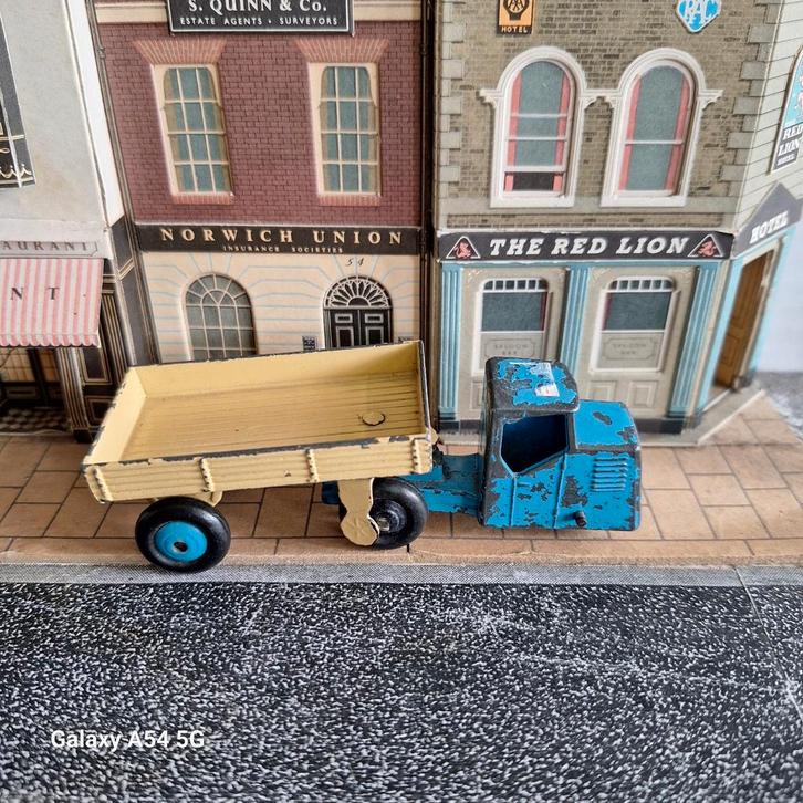 Dinky Toys No. 33w Mechanical Horse & Aanhanger, Antiek en Kunst, Antiek | Speelgoed, Ophalen of Verzenden