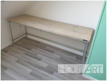 Bureau steigerbuis met steigerhout NIEUW