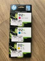 HP cartridge 912XL NIEUW kleur 3 x, Computers en Software, Printerbenodigdheden, Verzenden, Nieuw