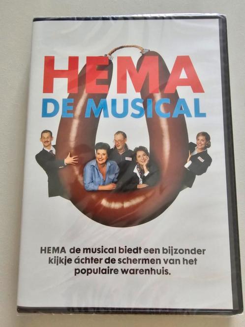 Nieuw! Dvd Hema de musical, Cd's en Dvd's, Dvd's | Cabaret en Sketches, Nieuw in verpakking, Stand-up of Theatershow, Alle leeftijden