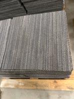 Tapijttegels - Desso - Grijs gestreept, Gebruikt, 75 m² of meer, Ophalen of Verzenden, Tapijttegels