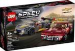 Lego 76903 - Chevrolet Corvette C8.R Race Car and 1968 Chevr, Nieuw, Complete set, Lego, Ophalen