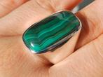 Vanoli 925 zilveren ring met malachiet maat 21,25, Sieraden, Tassen en Uiterlijk, Ringen, Daiva1973@hotmail.com, Vanoli, 20 of groter
