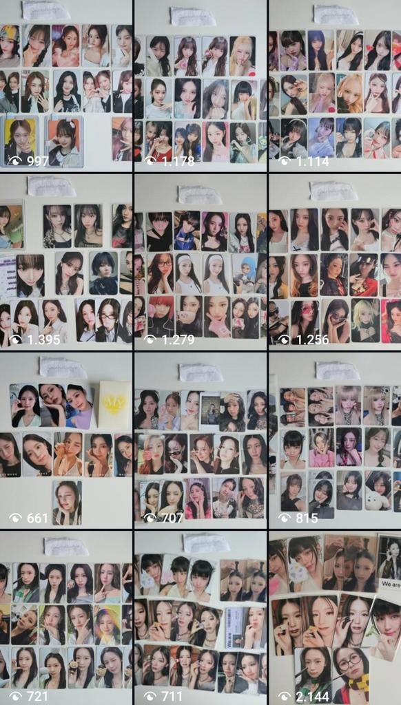 WTS misc gg kpop official photocards (ive, idle, aespa), Ophalen of Verzenden