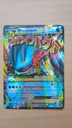 Mega Swampert EX #XY87, Hobby en Vrije tijd, Verzamelkaartspellen | Pokémon, Ophalen of Verzenden, Zo goed als nieuw, Losse kaart