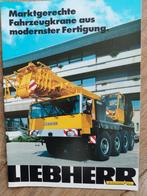 Liebherr brochure 1988 duits, Ophalen of Verzenden, Zo goed als nieuw, Overige merken, Liebherr