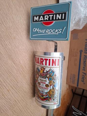 Zeldzame Martini dispenser / flessenhouder  beschikbaar voor biedingen