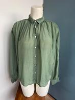 Le grand sud groene blouse stippen stipjes 42 viscoss, Kleding | Dames, Maat 42/44 (L), Ophalen of Verzenden, Zo goed als nieuw