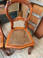2 Biedermeier stijl stoelen met Webbing zitting, Ophalen