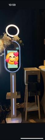 Photobooth met printer & belichting, Hobby en Vrije tijd, Feestartikelen, Ophalen, Gebruikt, Overige typen, Overige