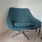 Twee vintage kuipstoelen, Huis en Inrichting, Stoelen, Ophalen, Zo goed als nieuw, Wit, Twee