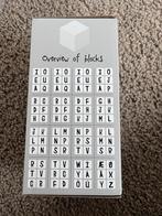 Sebra Letterblokken Wit Zwart - Nieuw, Ophalen of Verzenden, Nieuw