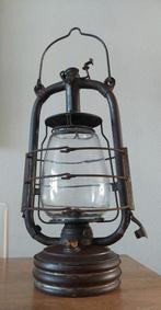 Antieke Stormlamp - Sfeervolle Verlichting, Antiek en Kunst, Ophalen of Verzenden