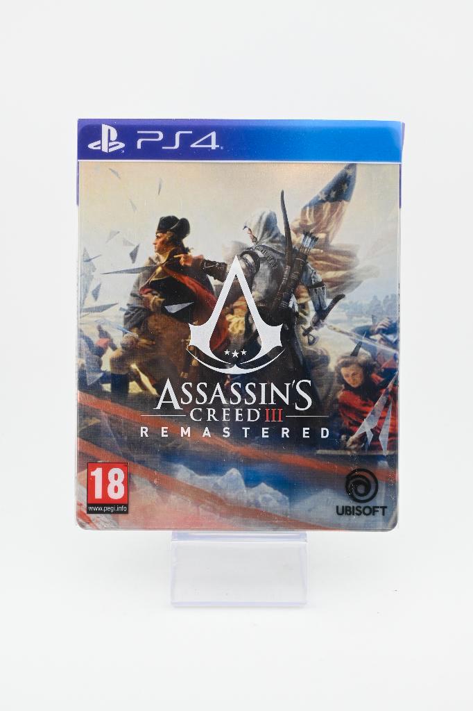 ASSASSINS CREED 3 REMASTERED, Spelcomputers en Games, Games | Sony PlayStation 4, Zo goed als nieuw, Avontuur en Actie, 1 speler