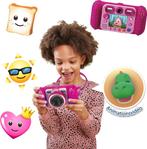 Vtech Kidizoom Duo roze fototoestel met draagtas, Ophalen of Verzenden, Zo goed als nieuw