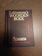 Lekturama's woordenboek Spaans, Boeken, Woordenboeken, Prisma of Spectrum, Ophalen of Verzenden, Spaans