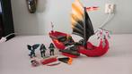 Playmobil 5481 - Piratenschip/Drakenslagschip (compleet), Ophalen, Gebruikt, Complete set