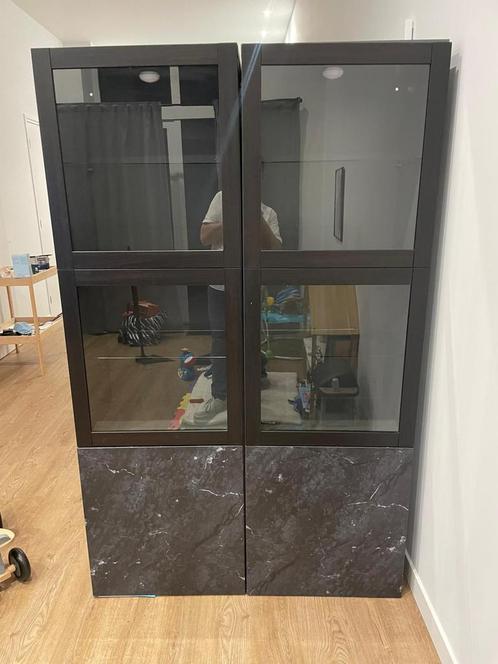 2 mooie moderne kasten, Huis en Inrichting, Kasten | Buffetkasten, Zo goed als nieuw, 25 tot 50 cm, Ophalen
