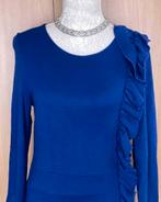 Juffrouw Jansen jurk maat M, Maat 38/40 (M), Blauw, Ophalen of Verzenden, Zo goed als nieuw