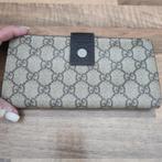 Gucci GG canvas wallet., Ophalen of Verzenden, Gebruikt, Zwart