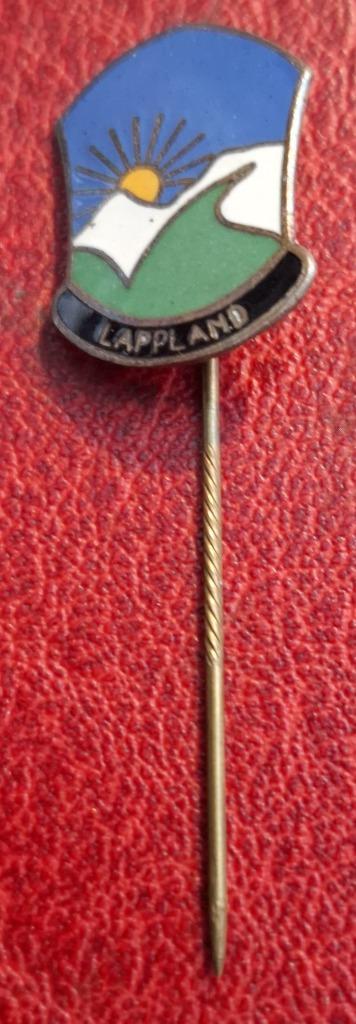 Speld Lappland  (B4936), Verzamelen, Speldjes, Pins en Buttons, Gebruikt, Speldje of Pin, Stad of Land, Verzenden
