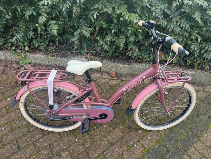 Loekie meisjes fiets 22inch, Fietsen en Brommers, Fietsen | Meisjes, Zo goed als nieuw, 22 inch, Ophalen