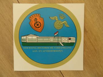 Sticker Stichting Historische Verzameling AAT beschikbaar voor biedingen