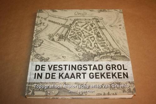 De vestingstad Grol in de kaart gekeken - Atlas Groenlo !!, Boeken, Atlassen en Landkaarten, Zo goed als nieuw, Landkaart, Nederland