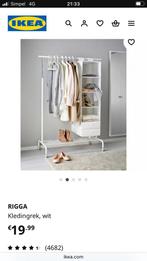 Ikea Rigga Kledingrek, Kleding | Dames, Kledingrekken, Ophalen, Met wielen, Gebruikt