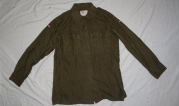 Leuke groene LEGER blouse (orgineel) (1)  beschikbaar voor biedingen