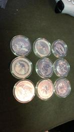 1 oz zilveren munten 999.9, Ophalen of Verzenden, Overige waardes, Zilver