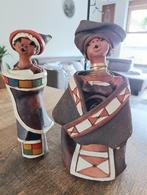 Handgemaakte Afrikaanse terracotta beeldjes, Ophalen of Verzenden