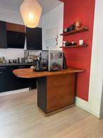 Teak houten koffiebar. Exclusief apparatuur., Ophalen, Zo goed als nieuw