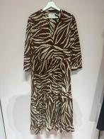 Lollys Laundry Zebra Jurk Bruin Maat L, Bruin, Verzenden, Maat 42/44 (L), Gedragen